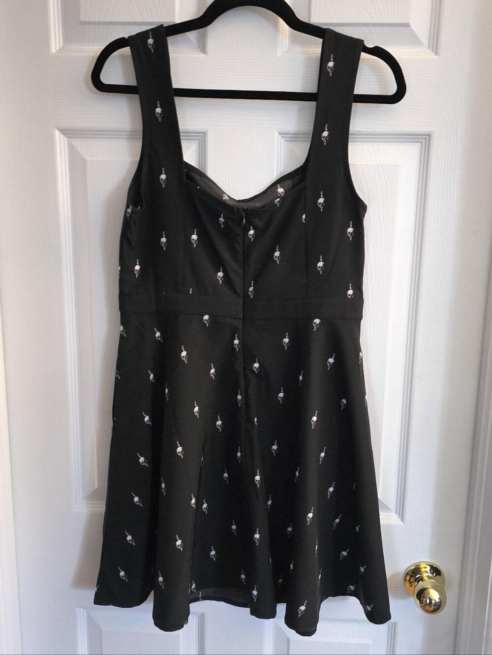 Killstar Little Storm Cloud Pinafore Dress - Picture 3 of 6